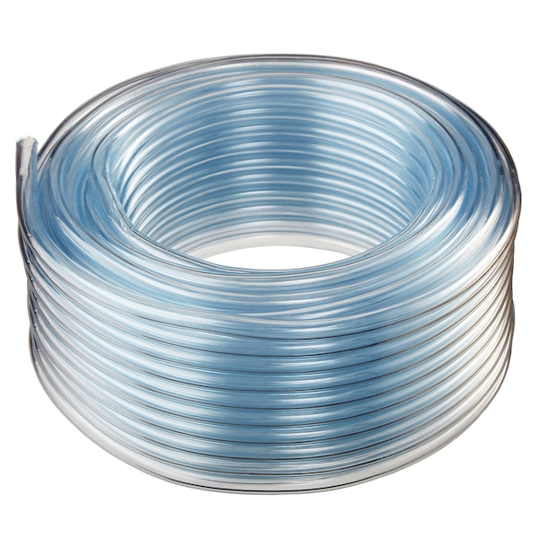 Hydromaxx 5/8" IDx3/4" ODx100Ft Flexible Non-Toxic Clear Vinyl Tubing CVT058100